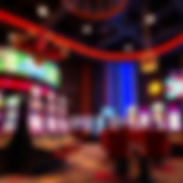 Illustration of Australian-themed casino elements emphasizing responsible online gaming