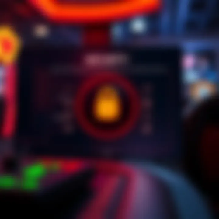 Secure login interface illustrating strong security measures on RocketPlay.com