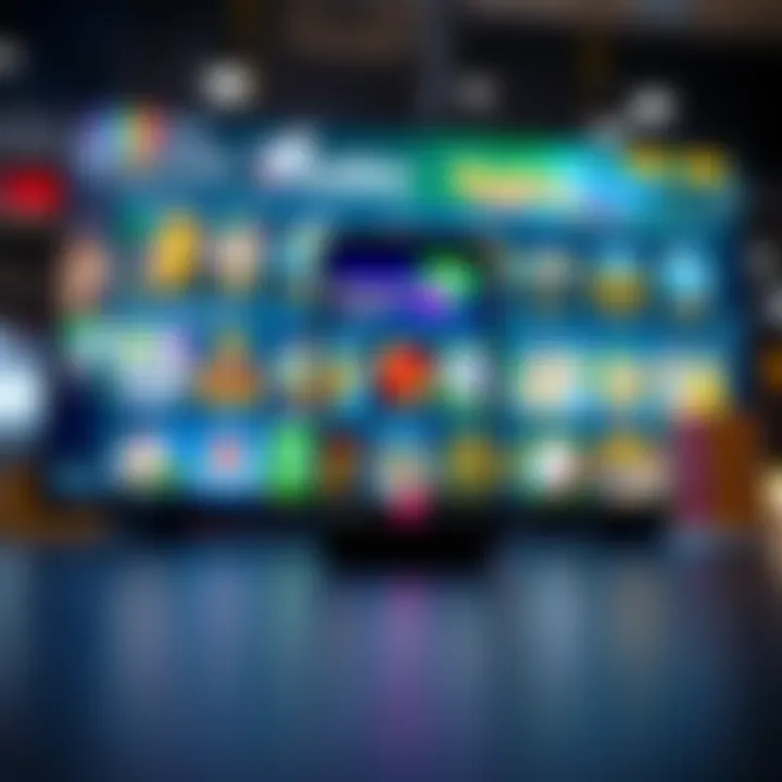 Mobile phone displaying Rocket Play Casino app with colorful game icons