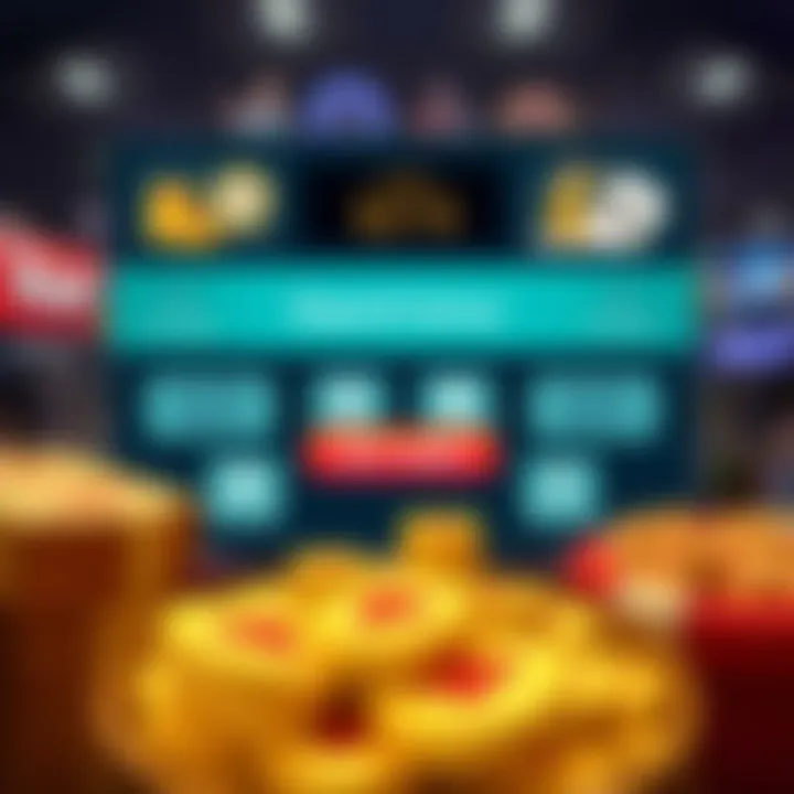 Illustration showing various Rocketplay deposit bonus types available to users