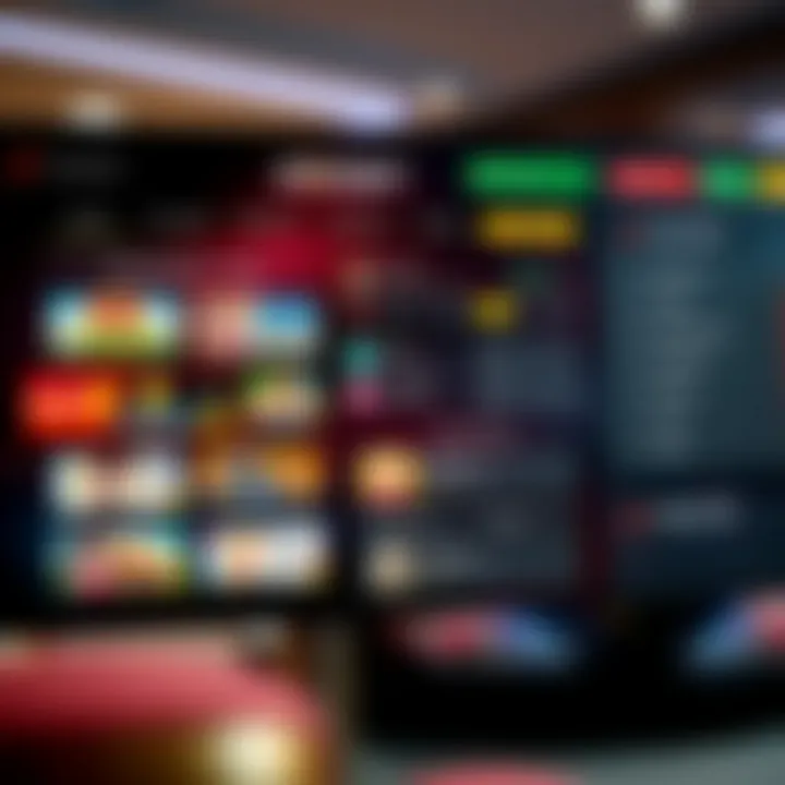 Secure online account dashboard displaying game options and account settings