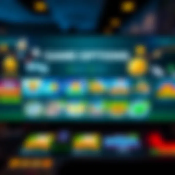 Graphic displaying various casino games available for play on Rocket Play Casino platform