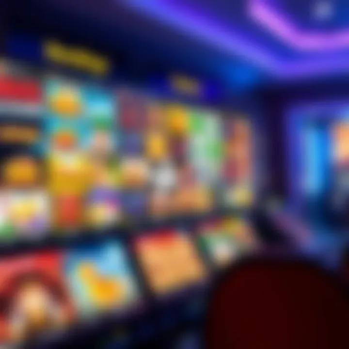 Colorful casino game icons and banking options available on Rocket Play Casino platform