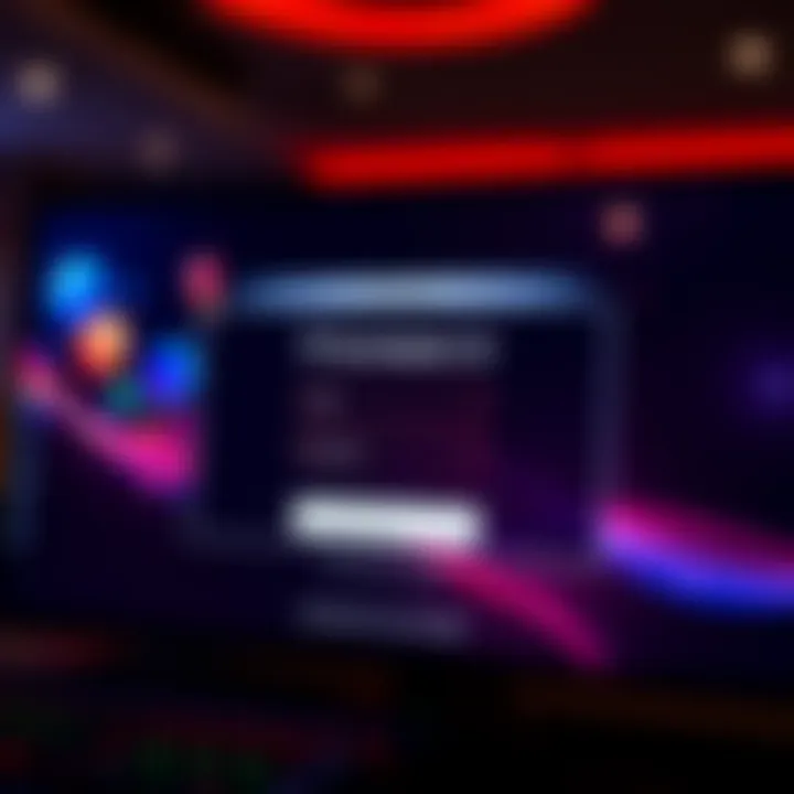 User interface displaying Rocketplay login screen with secure password entry