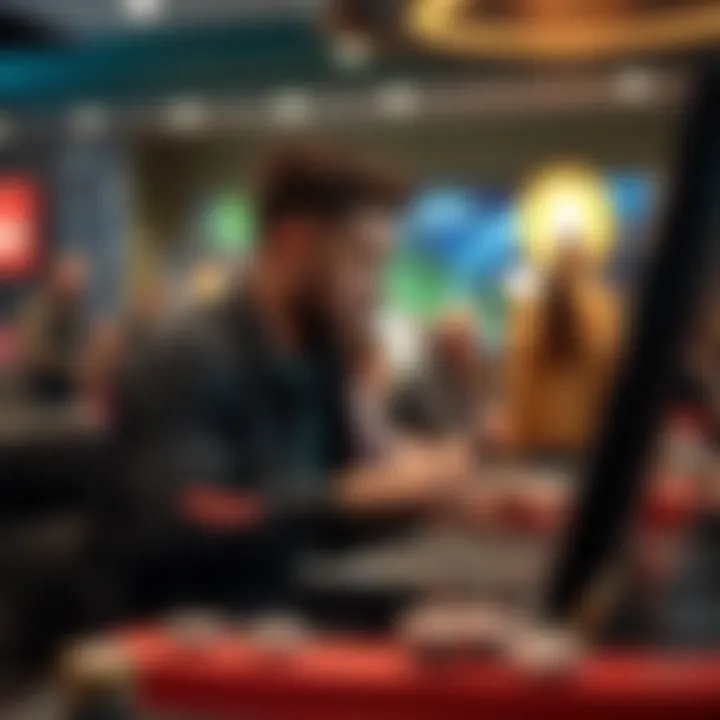 User interacting with RocketPlay platform showcasing bonuses and payment options