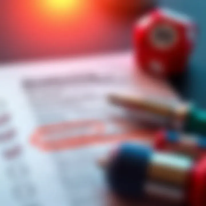 Creative representation of a checklist with terms and conditions highlighted for casino bonuses