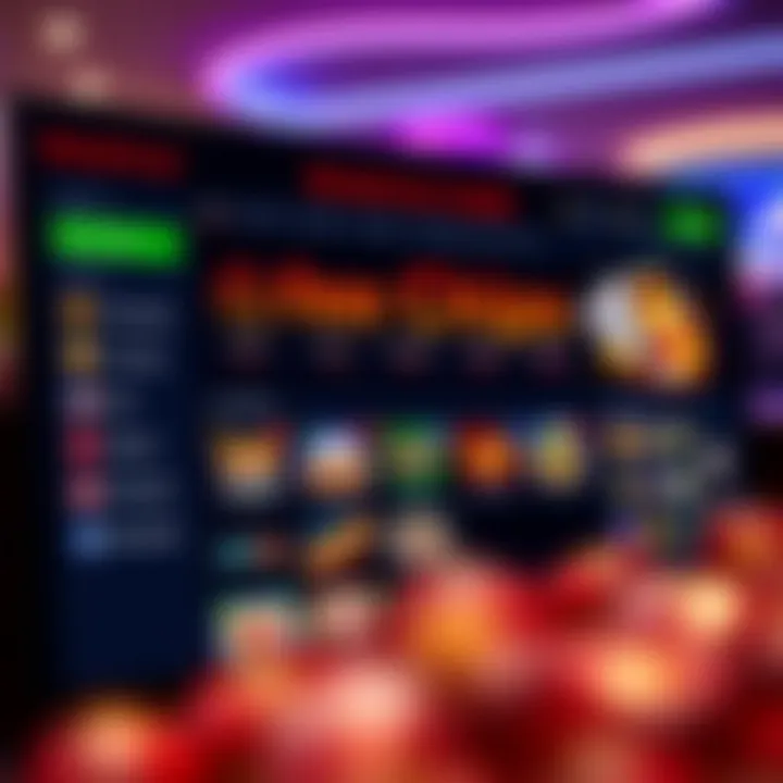 User dashboard showing available free chips and gameplay options