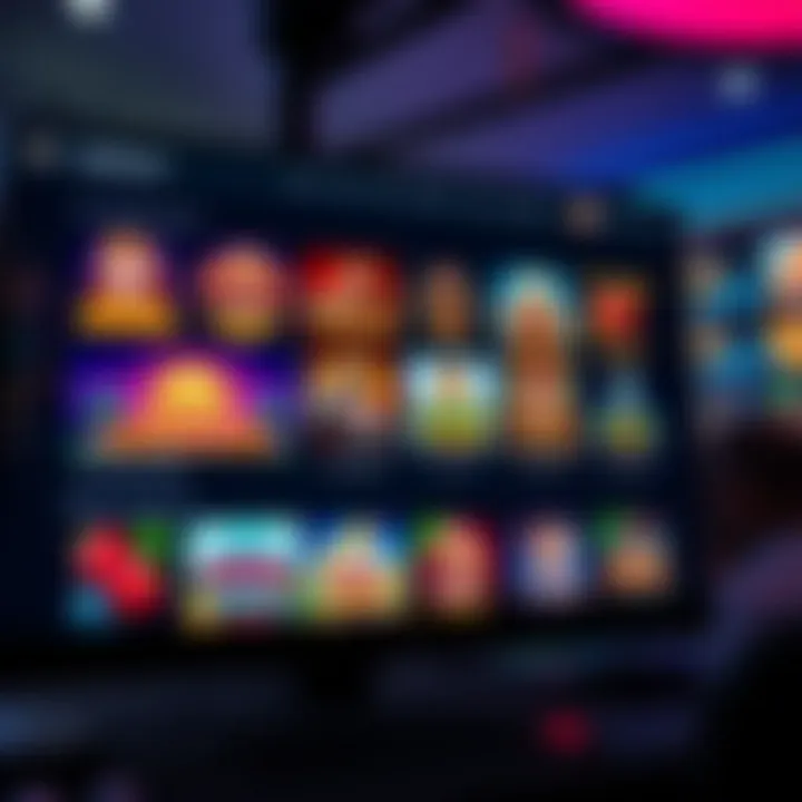 Selection of casino games displayed on RocketPlay Casino interface