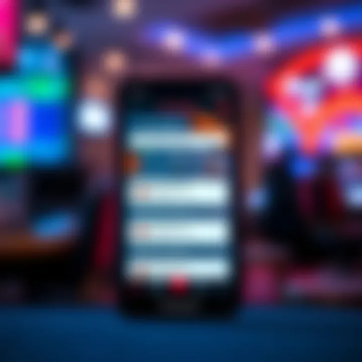 Mobile phone displaying secure casino payment options suitable for Australian players