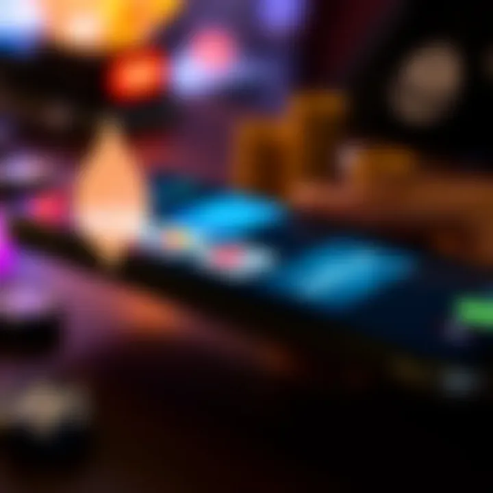 Secure online payment transactions on a mobile device with icons representing credit cards and digital wallets