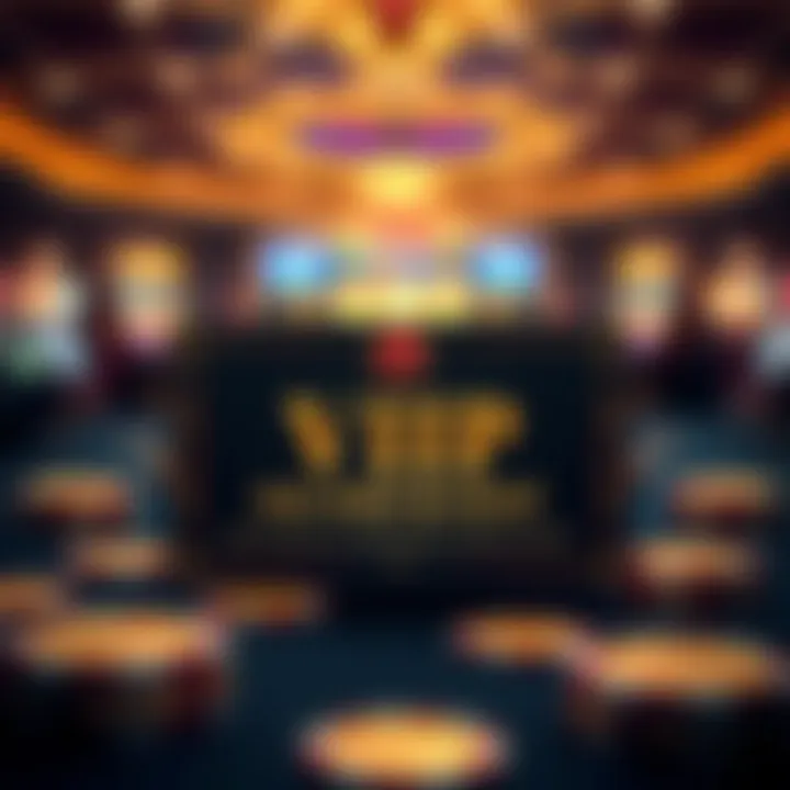 VIP membership card with golden accents symbolizing exclusive casino rewards and privileges