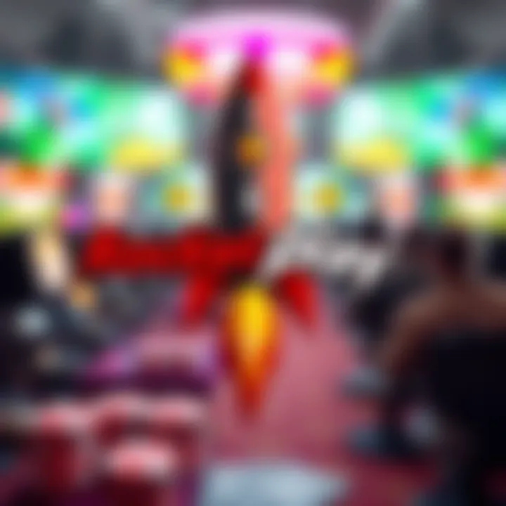 Dynamic rocket symbol incorporating playful elements to represent brand energy