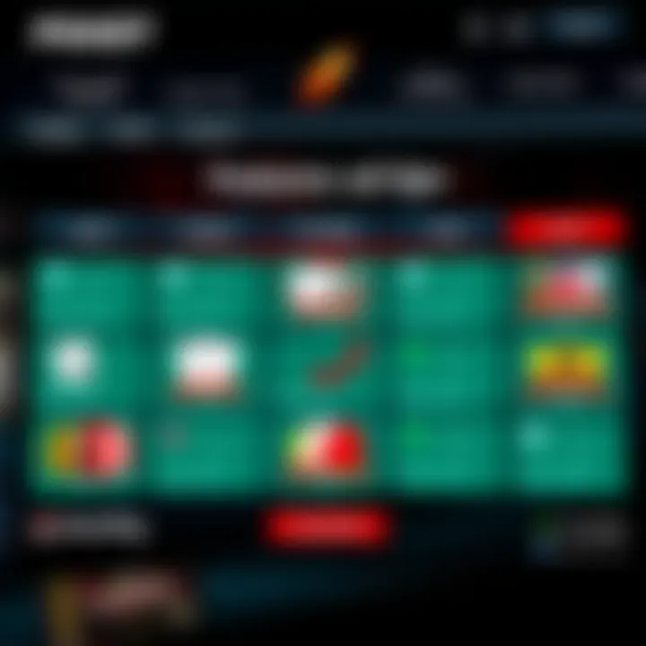 User interface displaying various poker games and tournament options on RocketPlay Poker platform