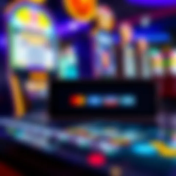 Safe and secure digital payment methods displayed on a device for online pokies