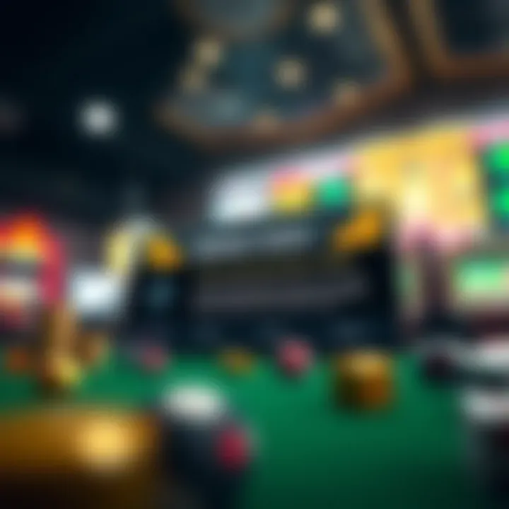 Illustration showing bonus claim with terms and responsible gaming encouragement