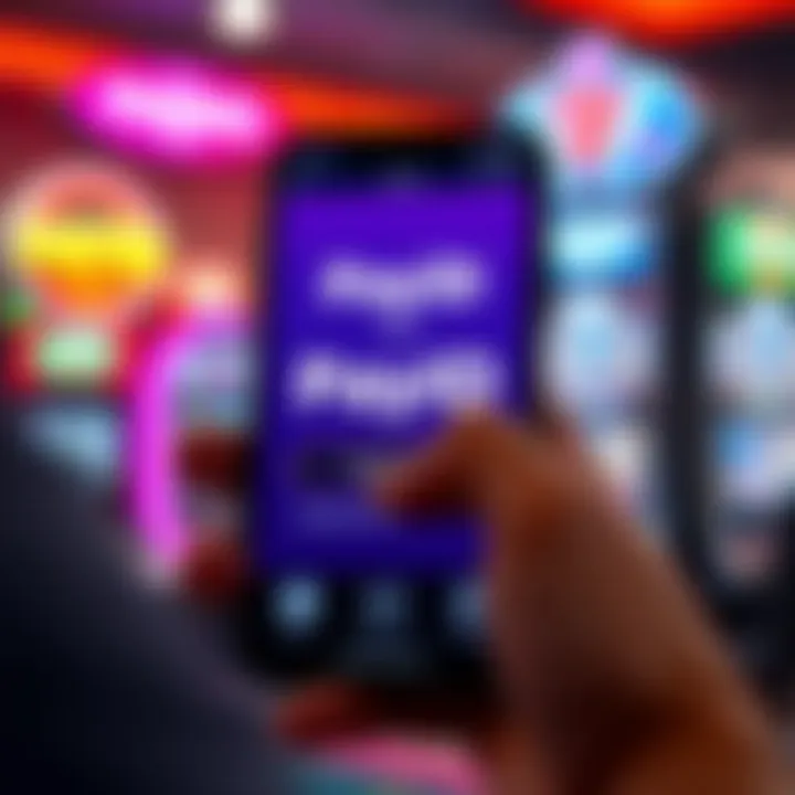 Digital interface displaying PayID payment transaction on a mobile device