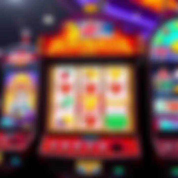 Colorful online slot machine interface with Australian themed symbols