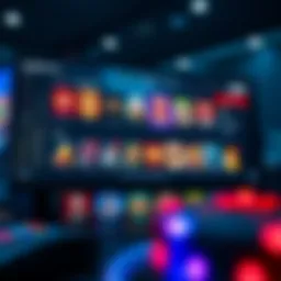 Dashboard showcasing RocketPlay Australia's gaming options and user interface