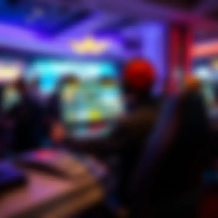 Detailed overview of Rocketplay gaming interface showcasing dynamic controls and vibrant gameplay elements