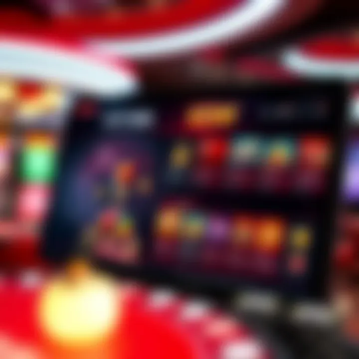 User interface overview of RocketPlay King SW showcasing key features and navigation elements